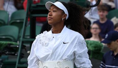 Naomi Osaka Wore a Deconstructed Version of Her Kimono Look for Her Second Wimbledon Match
