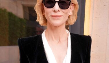 Cate Blanchett, Son Ignatius Martin Upton Attend Paris Fashion Week