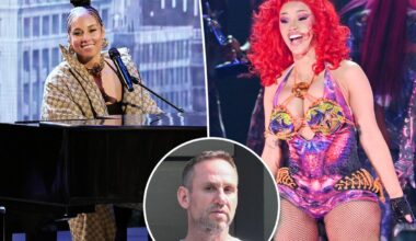 Alicia Keys, Cardi B perform for star-stacked crowd at Michael Rubin's famed White Party
