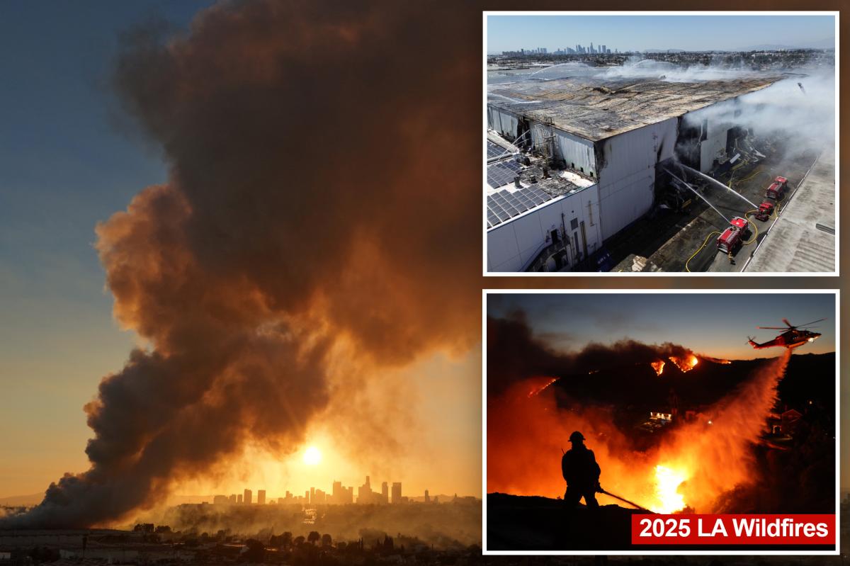Air pollution from LA warehouse blaze even worse than 2025 wildfires