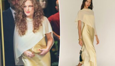Abigail Anderson wore one of BFF Taylor Swift's favorite fashion brands for her wedding rehearsal dinner