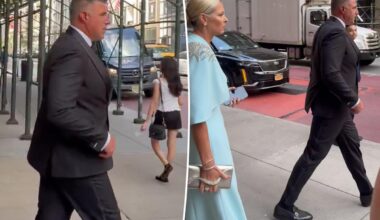 Mike Vrabel and wife Jen head to Taylor Swift and Travis Kelce's MSG wedding
