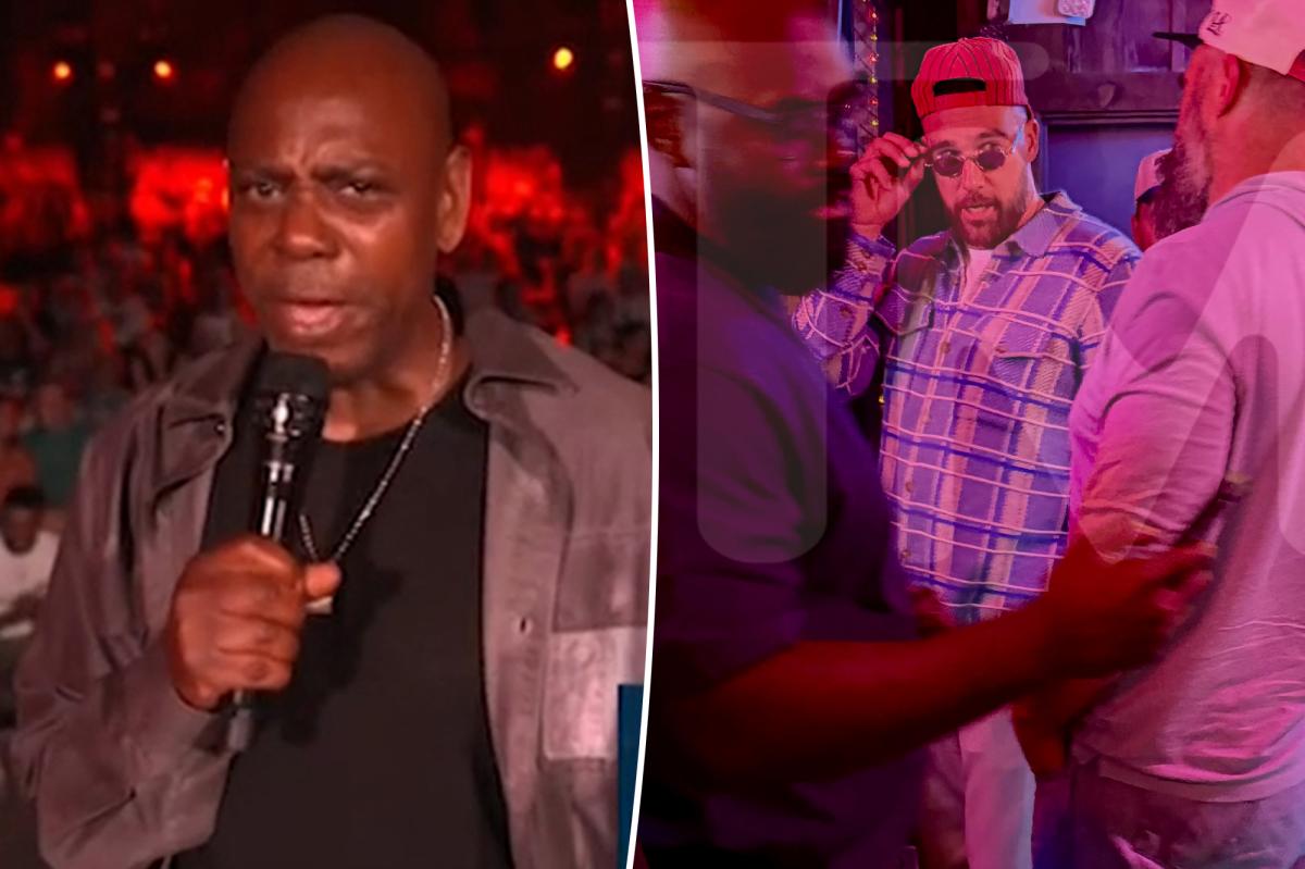 Dave Chappelle has lewd take on Travis Kelce's bachelor party ahead of Taylor Swift wedding