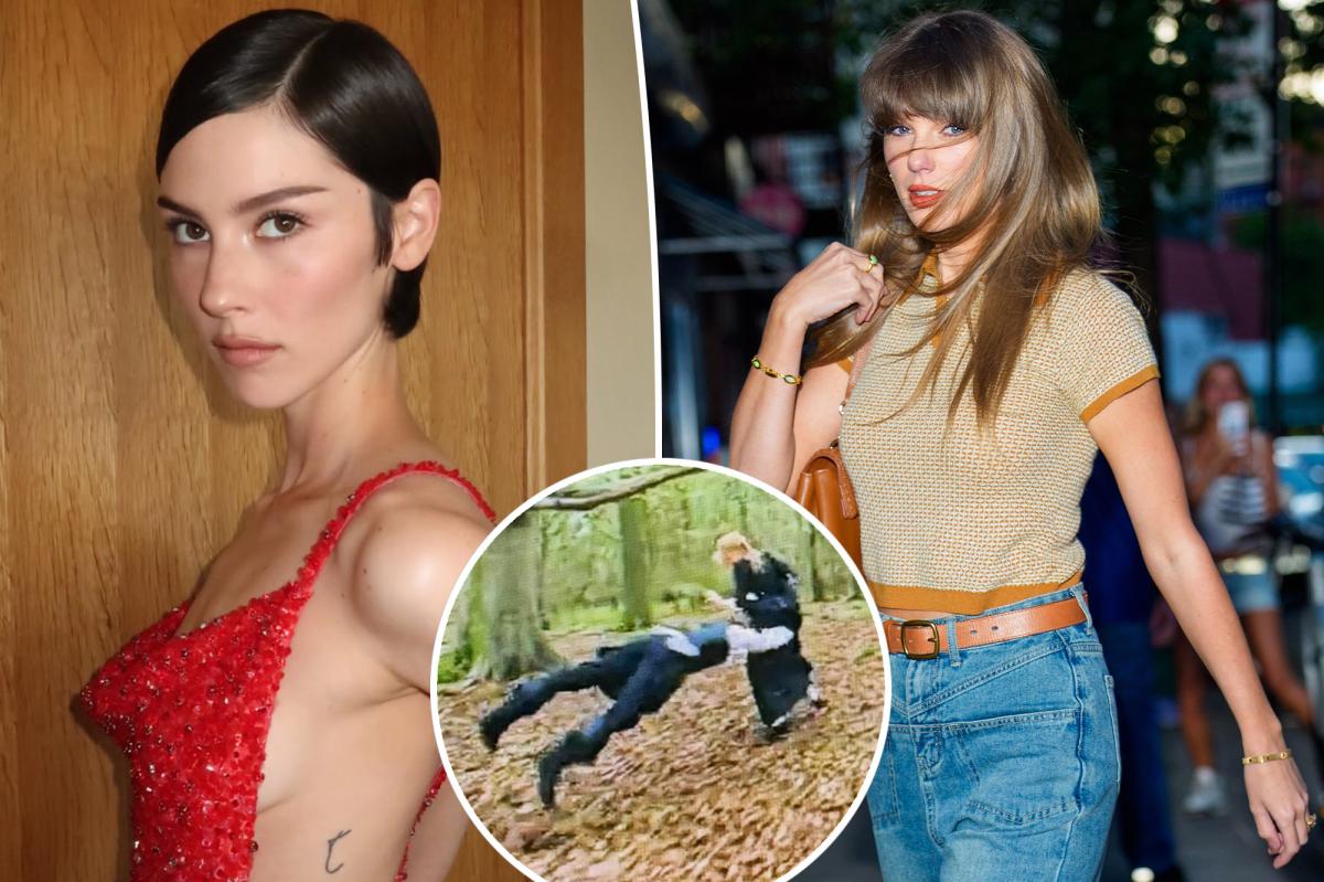 Gracie Abrams posts Joe Alwyn photo alongside her Taylor Swift wedding look