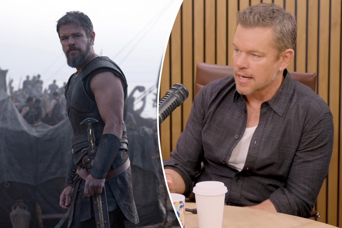 Matt Damon's strict diet choice 'The Odyssey' revealed hidden health issues