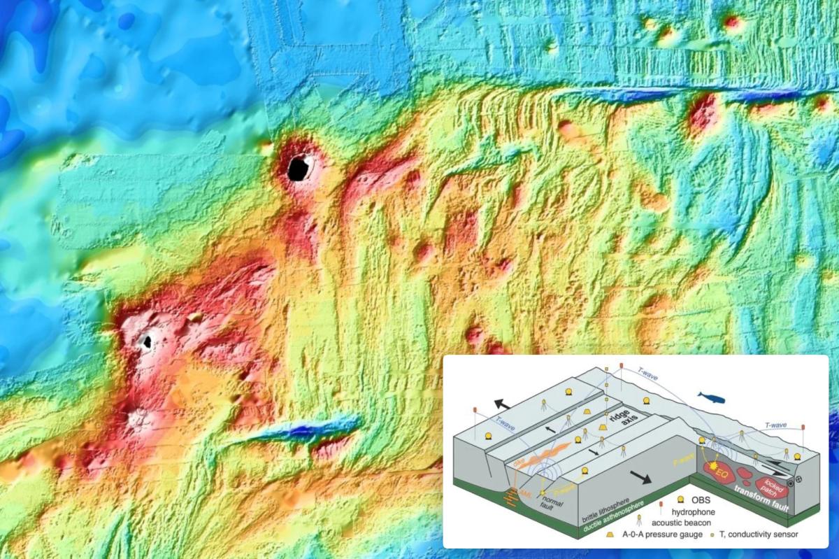 Ocean floor 'birth' in Indian Ocean is recorded for first time
