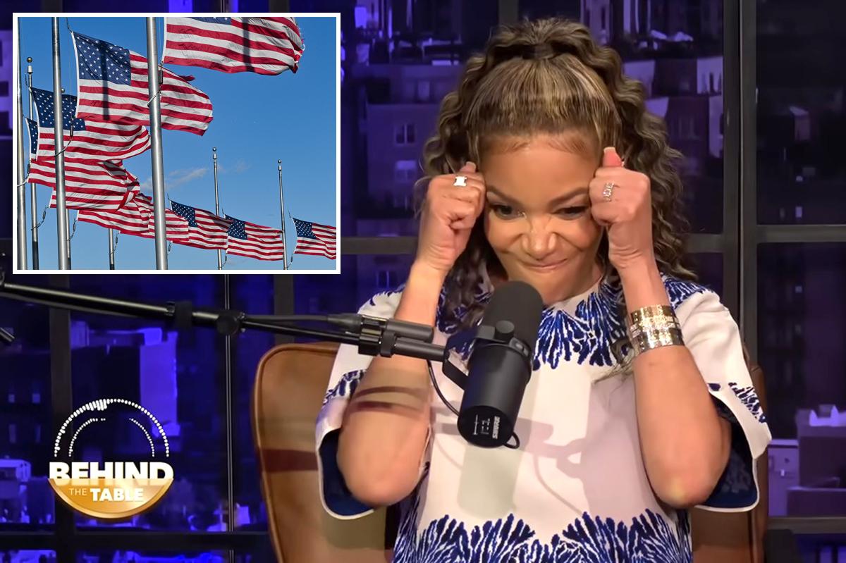'The View' co-host Sunny Hostin doubles down on American flags making her feel 'unsafe'