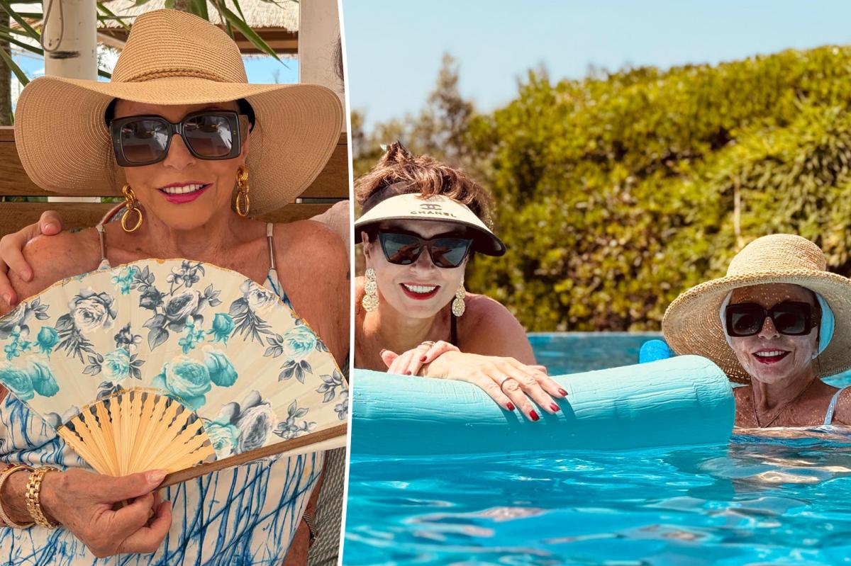 Joan Collins, 93, showcases timeless beauty with former Bond girlie Alison Papworth in St. Tropez
