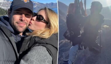 Sydney Sweeney and Scooter Braun take a leap in New Zealand