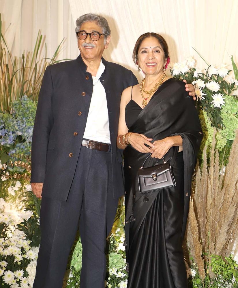Neena Gupta with Vivek Mehra Neena Gupta with Vivek Mehra