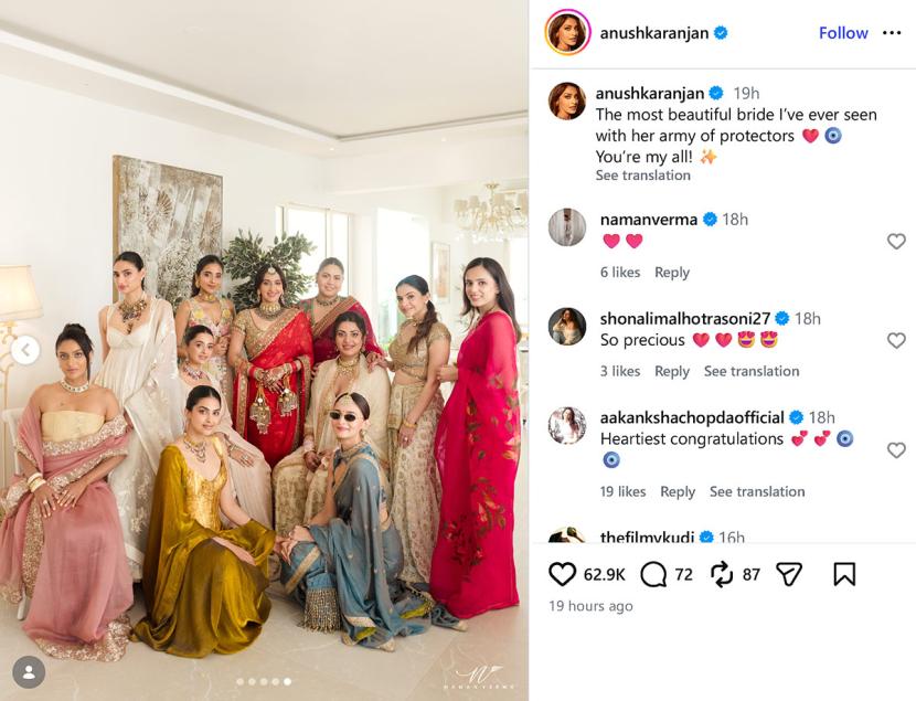 Meghna Goyal, Tanya Saha Gupta, Athiya Shetty, Disha Khatwani, Akansha Ranjan, Devika Advani Thangkhiew Jain, Anushka Ranjan, Rishika Moghe, Kripa Mehta, Rhea Chatterjee, Alia Bhatt Meghna Goyal, Tanya Saha Gupta, Athiya Shetty, Disha Khatwani, Akansha Ranjan, Devika Advani Thangkhiew Jain, Anushka Ranjan, Rishika Moghe, Kripa Mehta, Rhea Chatterjee, Alia Bhatt