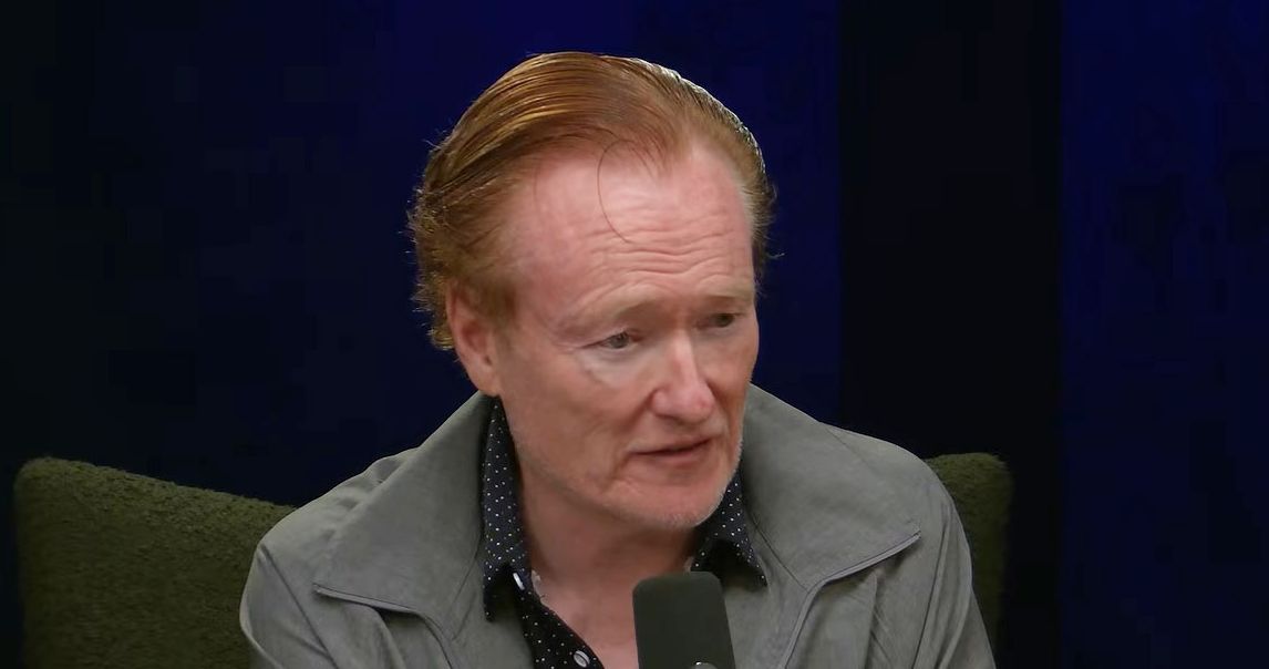 Conan O’Brien Debuts a New Flat Hairdo