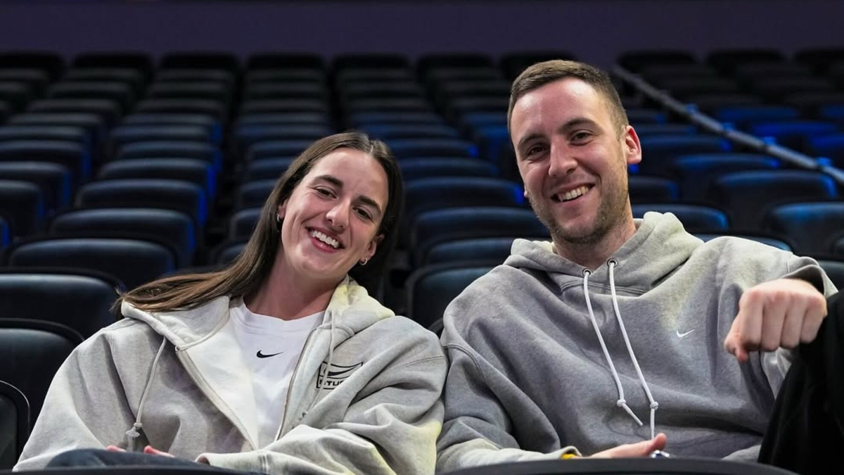 Connor McCaffery reacts to the sweet birthday message from his girlfriend, Caitlin Clark, with a statement that has fans going wild