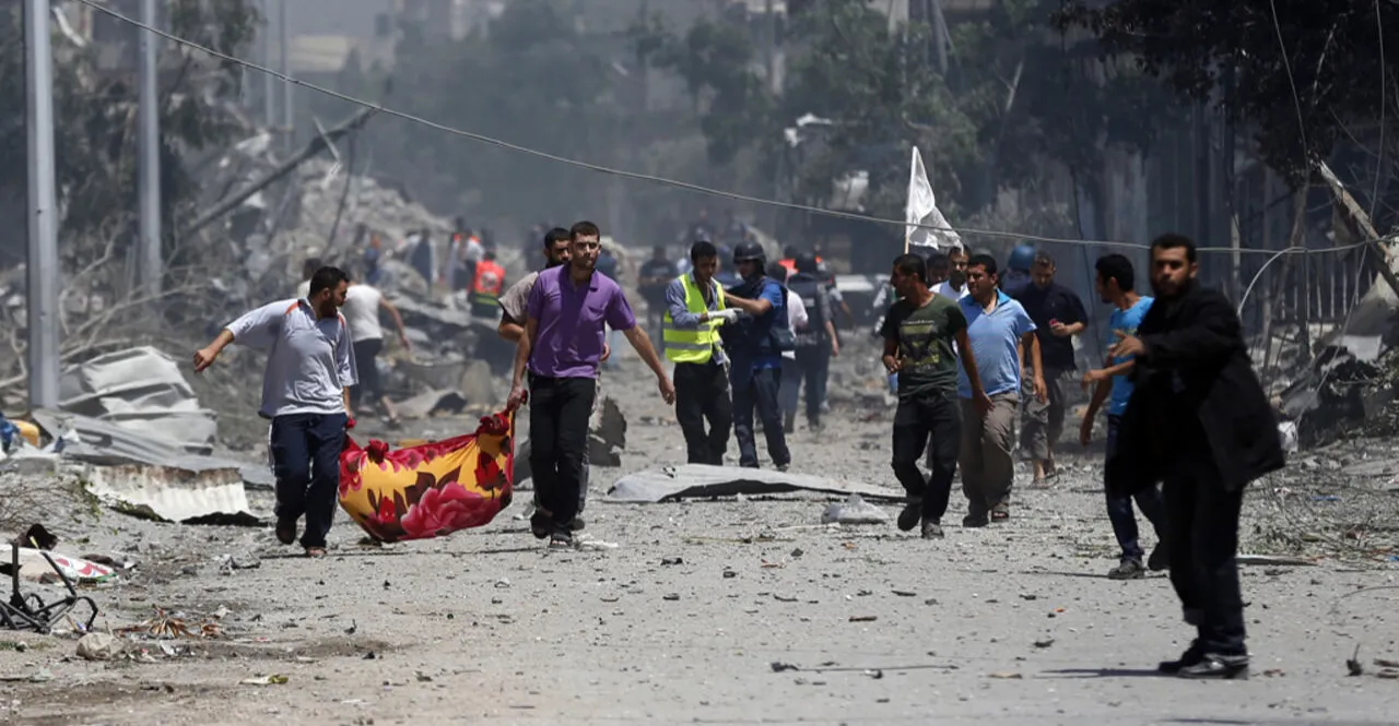 Israeli strikes kill nine Palestinians in Gaza City - Shafaq News