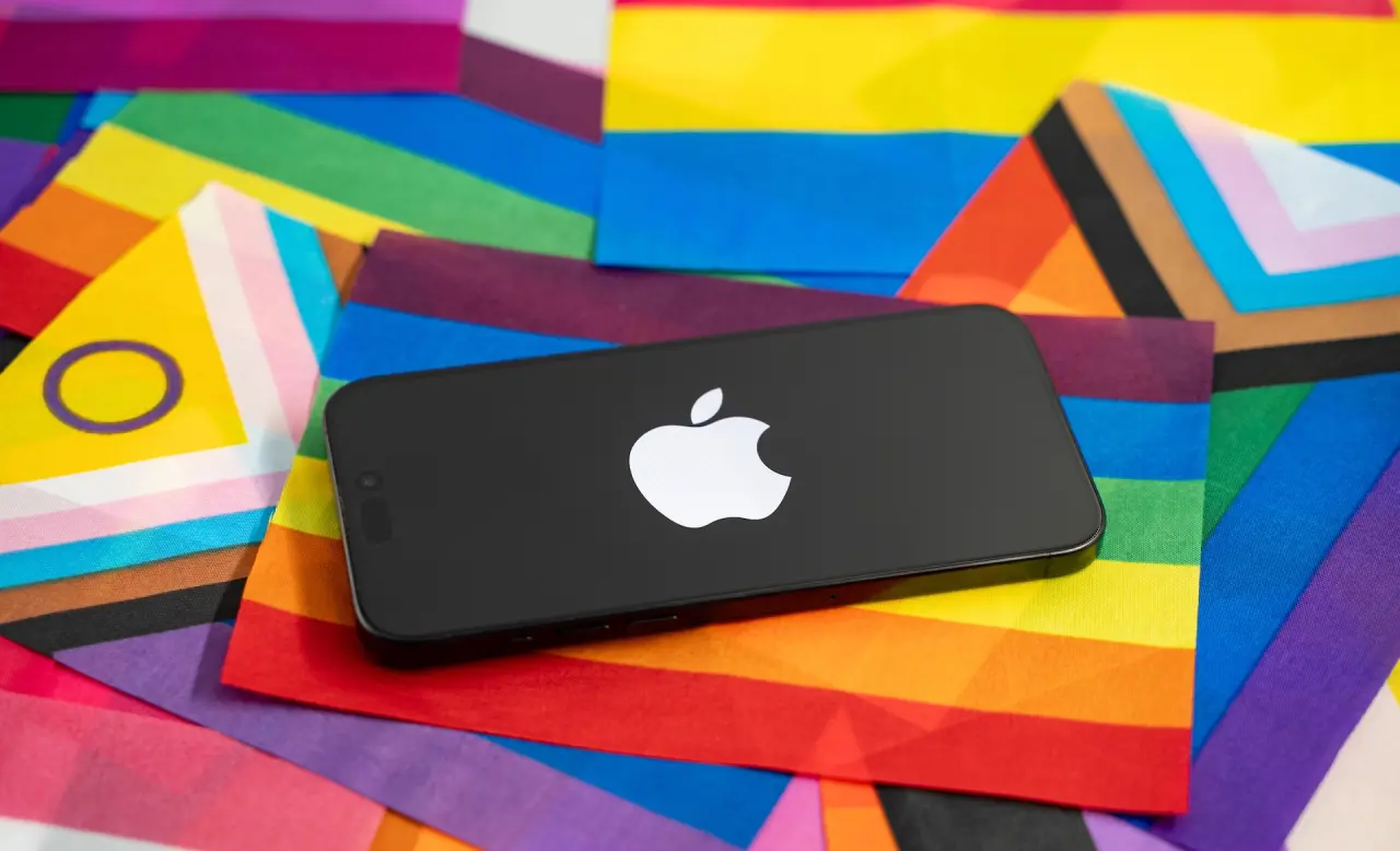 Apple Logo on iPhone
