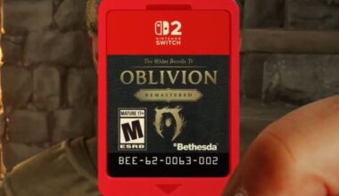 Bethesda Shows Off Oblivion Remastered Switch 2 Physical Release