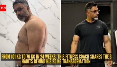 Zee Ali Transformation: From 101 kg to 76 kg in 24 weeks: This fitness coach shares the 3 habits behind his 25 kg transformation