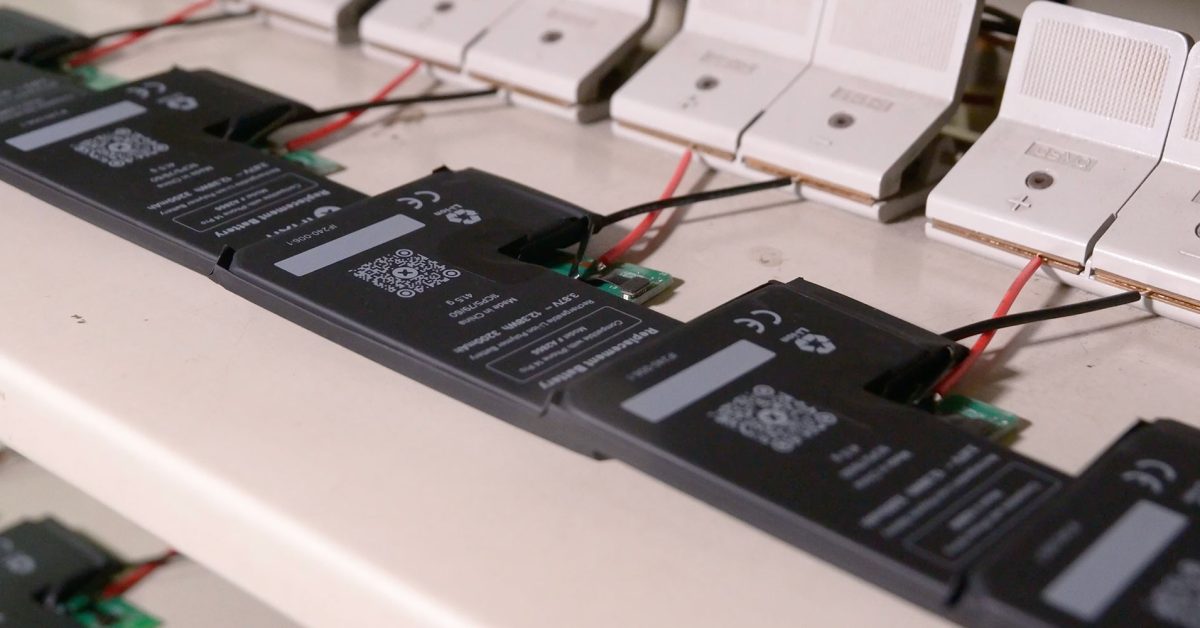 New iFixit video shows how an iPhone battery is made