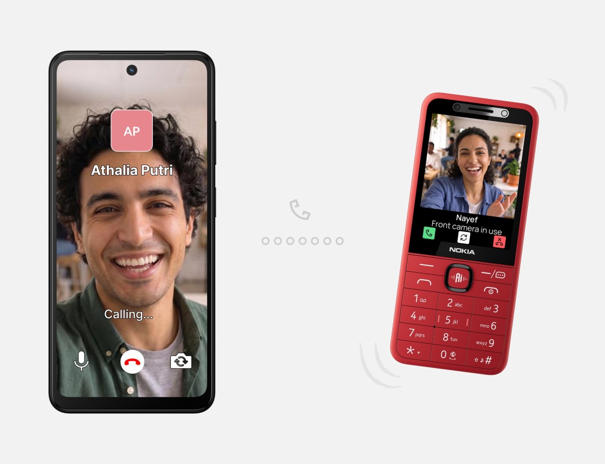 HMD announces four new Nokia feature phones with AI