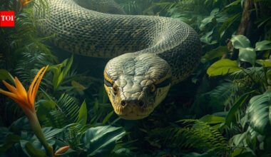 This snake weighing 1100kgs, as long as a small plane was the ultimate prehistoric mega-predator of the Amazon rainforest