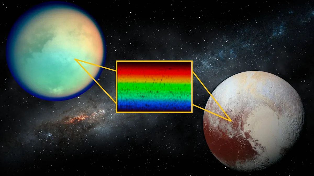 James Webb telescope may have discovered a never-before-seen substance on Pluto and Titan
