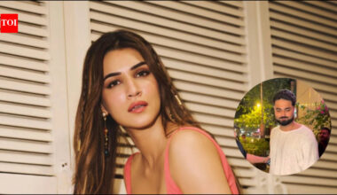 ‘Cocktail 2’ star Kriti Sanon and rumoured beau Kabir Bahia spotted in Bandra: Couple goes out for dinner with ‘Fukrey’ actor Varun Sharma﻿ |