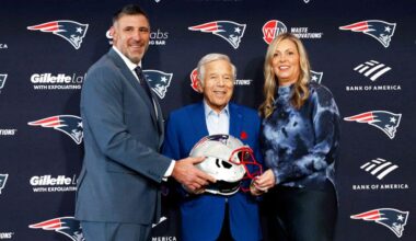 Mike Vrabel pulled telling move with his wife before Taylor Swift wedding, and it's a bad look