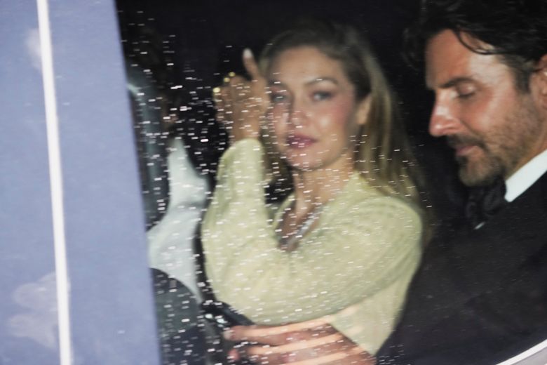 Gigi Hadid and Bradley Cooper were among the guests at Taylor Swift and Travis Kelce's wedding at Madison Square Garden.