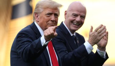 Trump Asked FIFA President to Review Folarin Balogun’s Red Card, Report Says