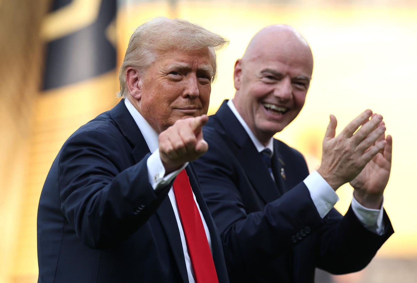 Trump Asked FIFA President to Review Folarin Balogun’s Red Card, Report Says