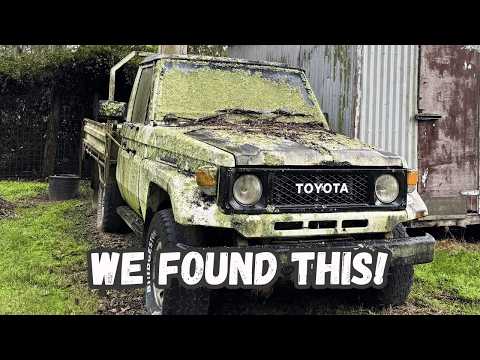 WILL IT START? 1990 Toyota LandCruiser Sitting For Years thumbnail