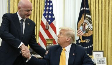Trump says he asked FIFA to review U.S. soccer star Folarin Balogun’s suspension