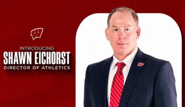 Wisconsin Athletics - Director of Athletics, Shawn Eichorst Announcement Graphic