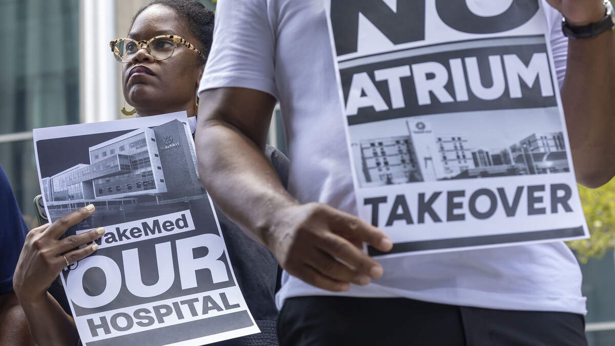 Opponents urge commissioners to block WakeMed-Atrium merger