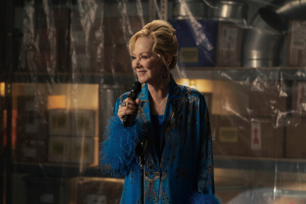 This image released by HBO shows Jean Smart in a scene from "Hacks." (HBO via AP)