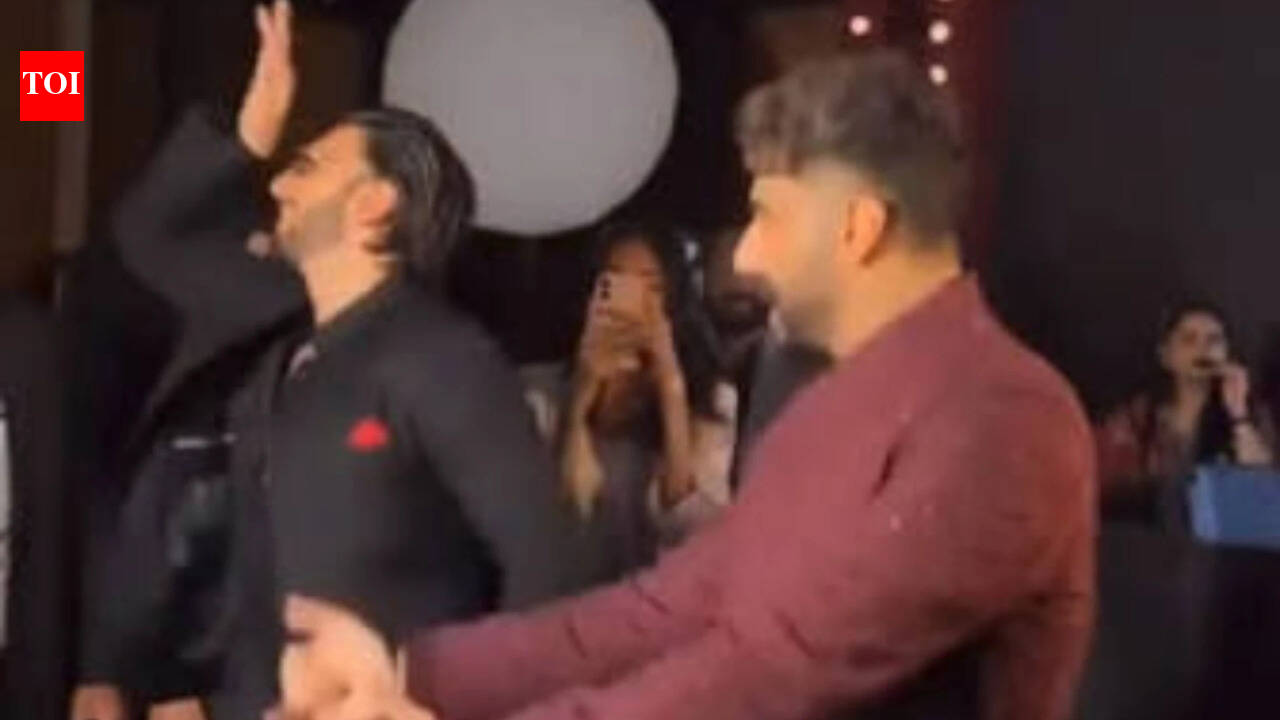 'Gunday'vibes return as Ranveer Singh and Arjun Kapoor's reunion becomes the biggest highlight of Anshula Kapoor's wedding reception |