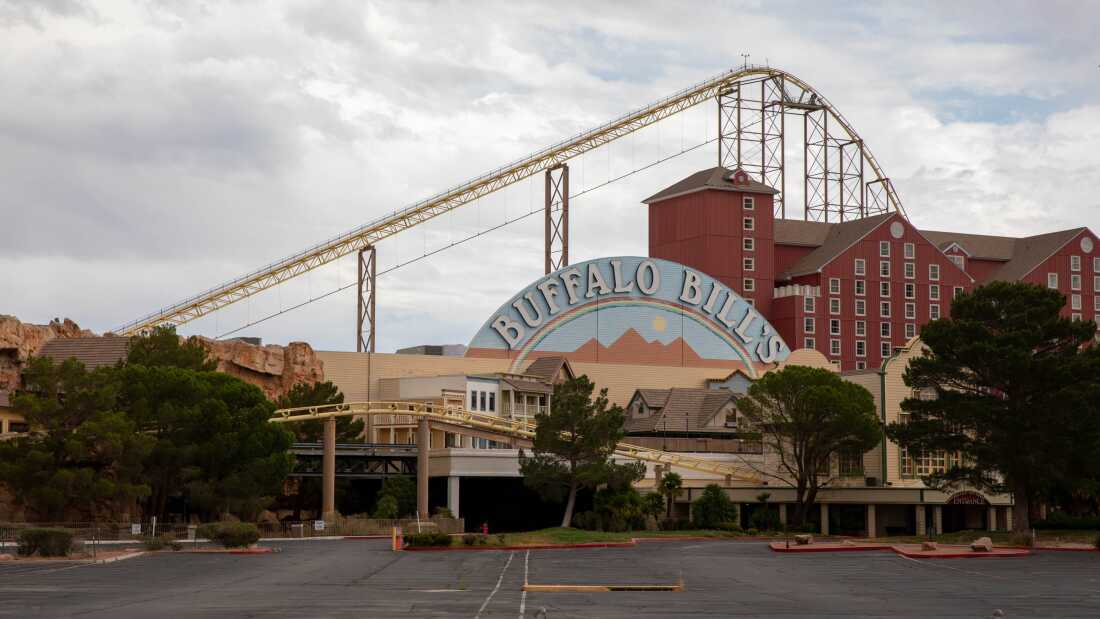 Scenes in Primm, Nevada outside the Buffalo Bills Casino on Wednesday June 24, 2026. Krystal Ramirez for NPR