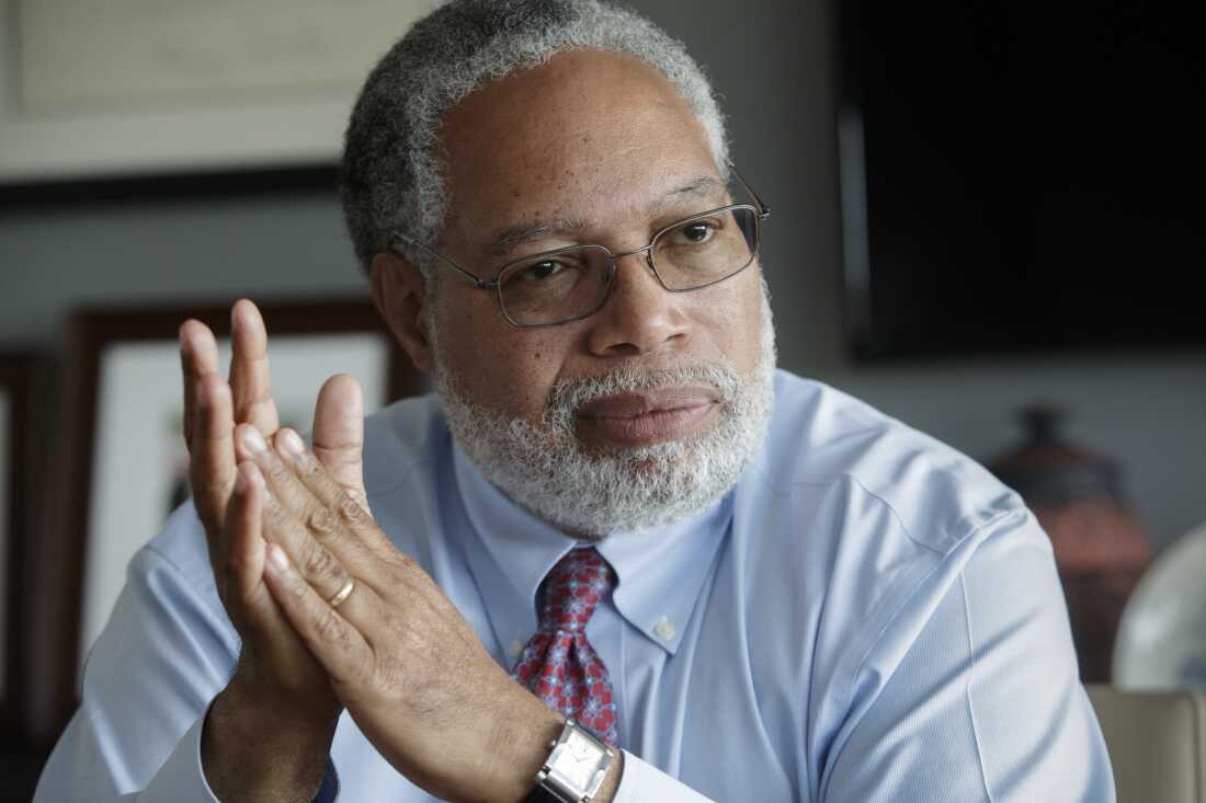 Lonnie Bunch III is the 14th Secretary of the Smithsonian. He's pictured above in September 2017.