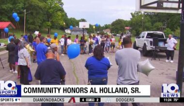 Roanoke community honors Al Holland Sr. with “The Last Inning” event