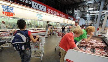 Costco tops grocery list for higher-income Americans, survey finds