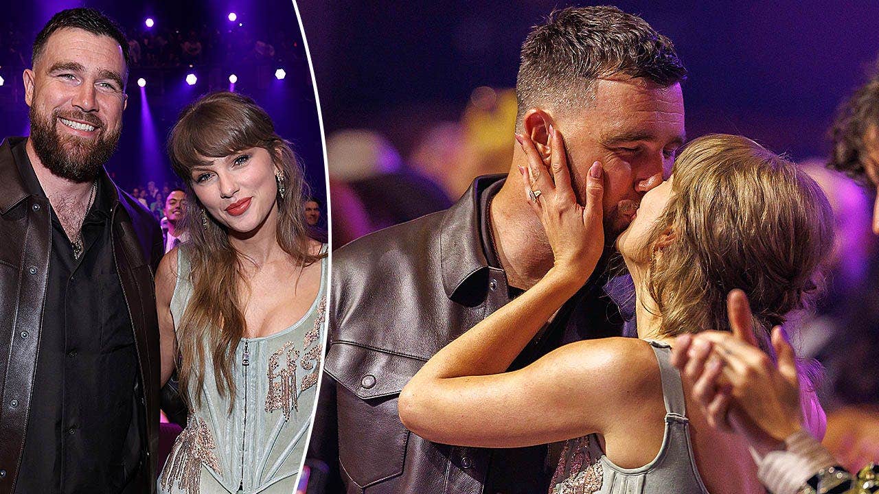 Taylor Swift and Travis Kelce spotted at JuJu Smith-Schuster wedding