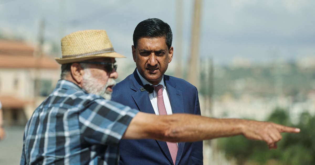 Rep. Ro Khanna says he was detained by Israeli settlers during West Bank visit