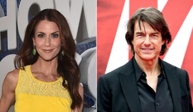 Samantha Harris says Tom Cruise saved her from Ducati mishap