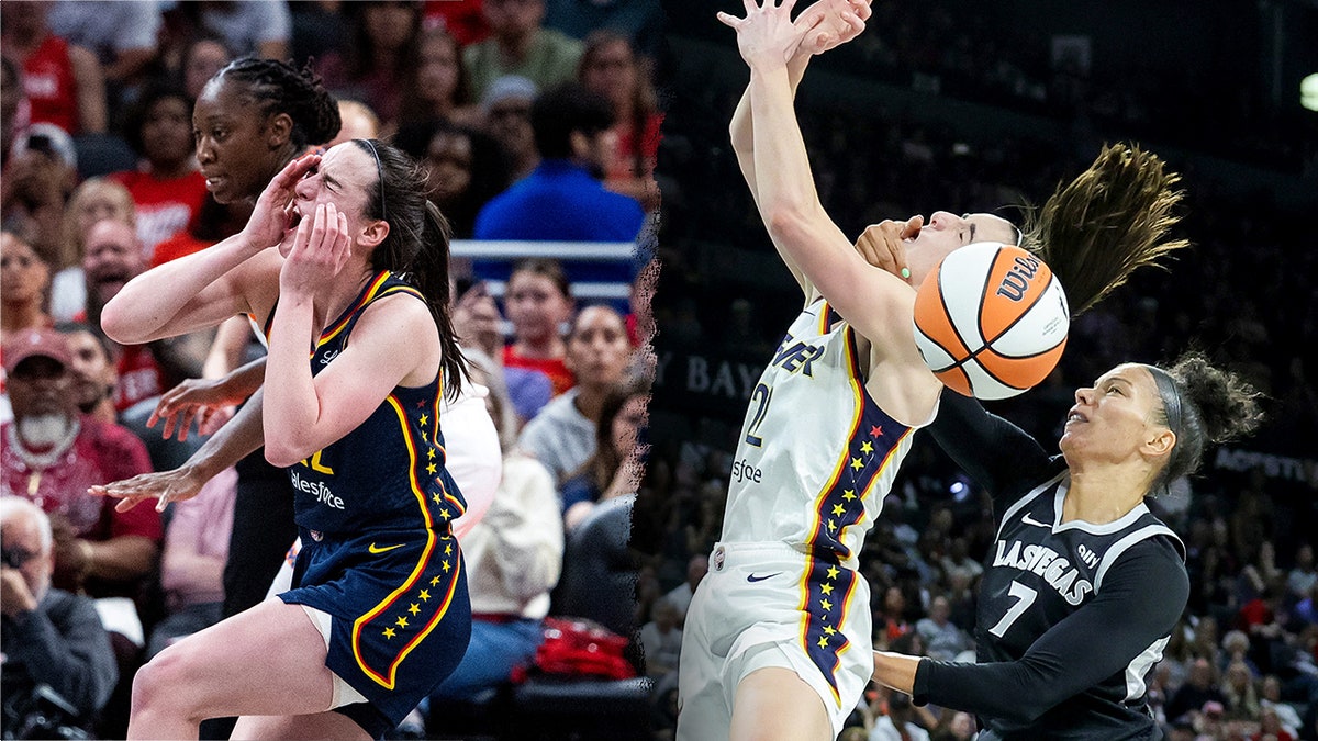 Caitlin Clark hard fouls