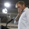 Now-former Democratic Senate candidate Graham Platner speaks at his primary election night event on June 9 in Blue Hill, Maine. Platner officially dropped out of the race July 10 following rape allegations from a former romantic partner that he denies.