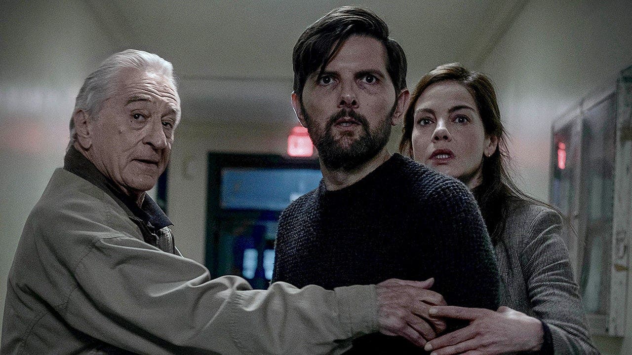 Adam Scott and Michelle Monaghan star in Netflix thriller 'The Whisper Man' arriving August 28