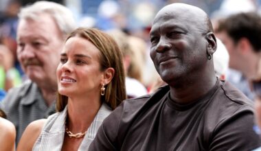 Michael Jordan's wife Yvette Prieto steals the spotlight in chic white yacht look during Sardinia getaway