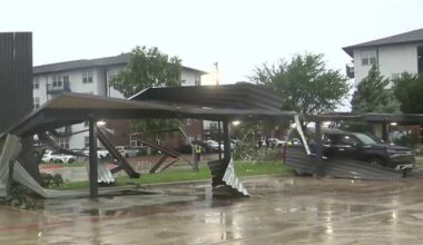 Reported tornado causes extensive damage at Northwest Side apartment complex, city says