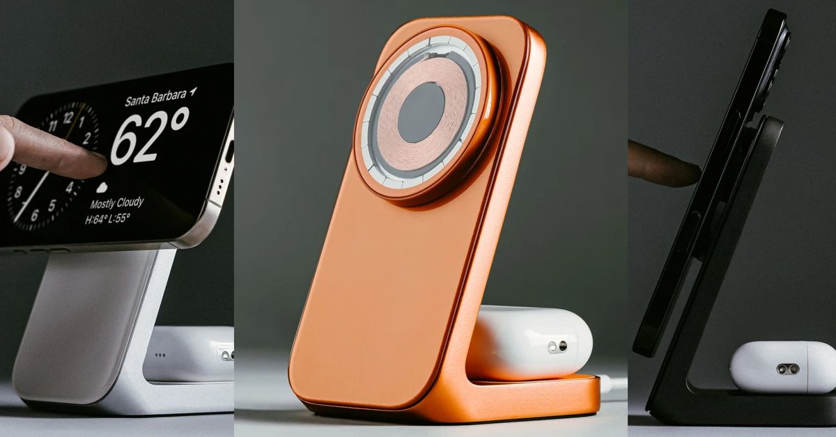 Nomad drops 25W Qi2 Stand One MagSafe charging station even lower at 30% off, Cosmic Orange hits all-time low