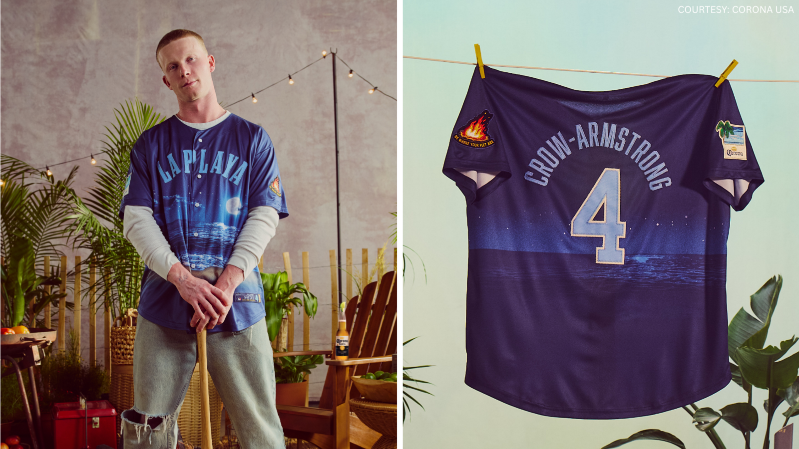 MLB news: Chicago Cubs star Pete Crow-Armstrong designs 'La Playa' baseball jersey for Corona Beach Connect